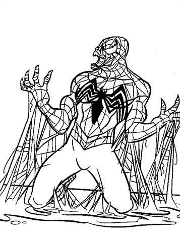 Kids-n-fun.de | 28 Ausmalbilder von Spiderman 3
